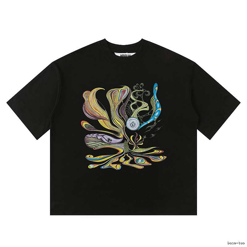 Abstract-style Black T-shirt of House of Errors