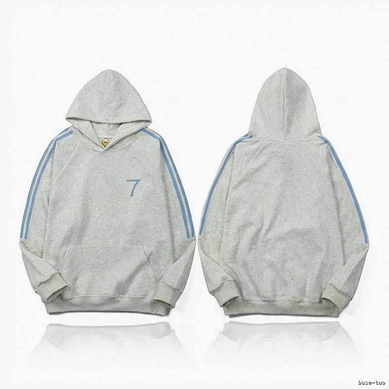 Adidas minimalist style grey hoodie
