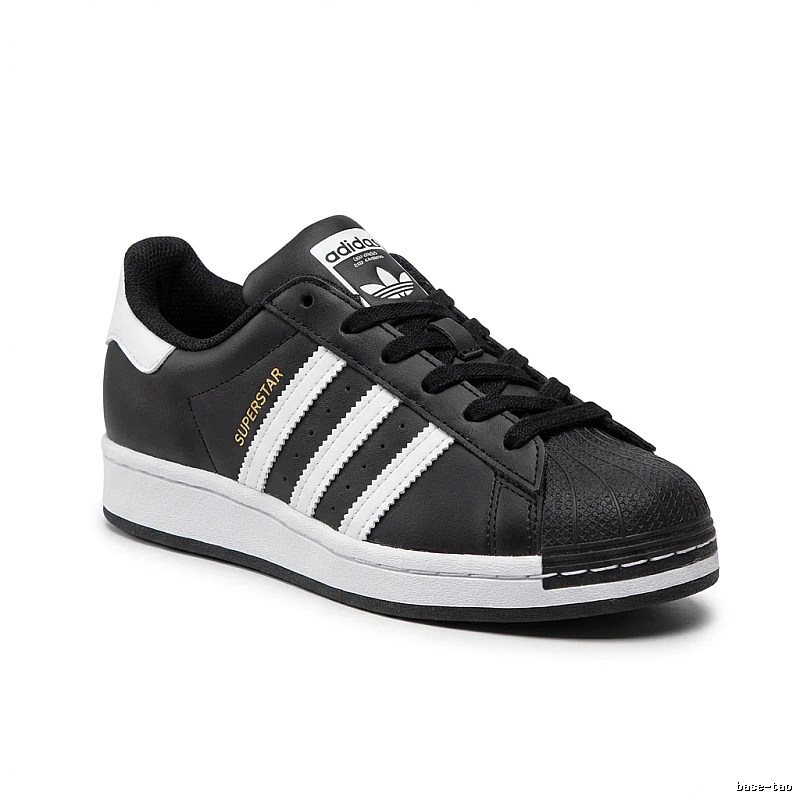 Adidas Superstar black and white classic sneakers