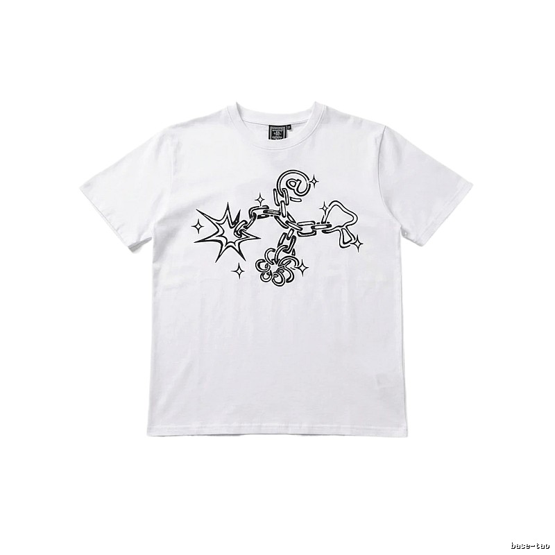 ADWYSD Graffiti Style White T-shirt