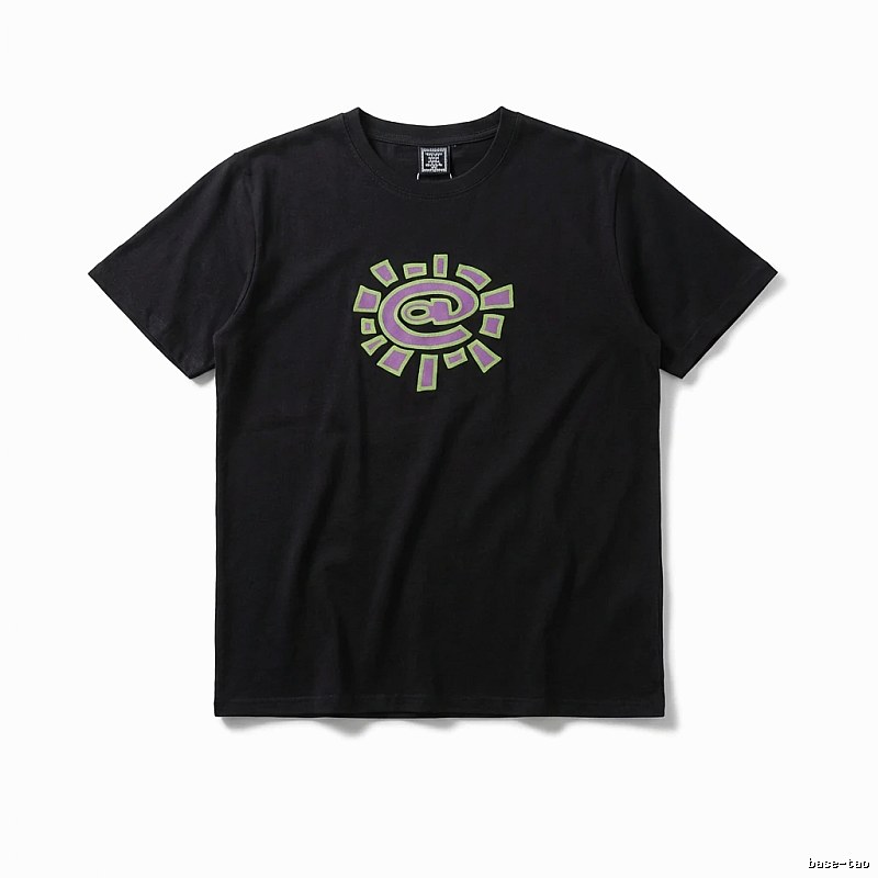 ADWYSD Trendy Brand Printed Black T-shirt