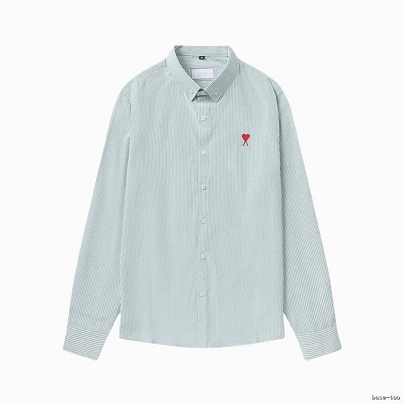 AMI Heart - Shaped Stripe Shirt