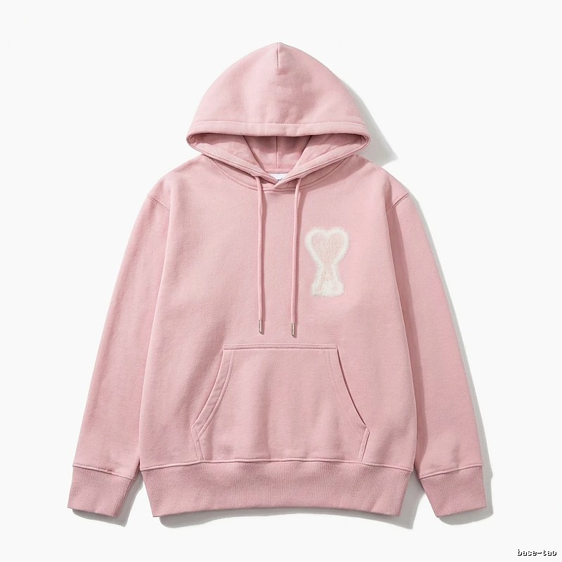 AMI Love Pink Hoodie