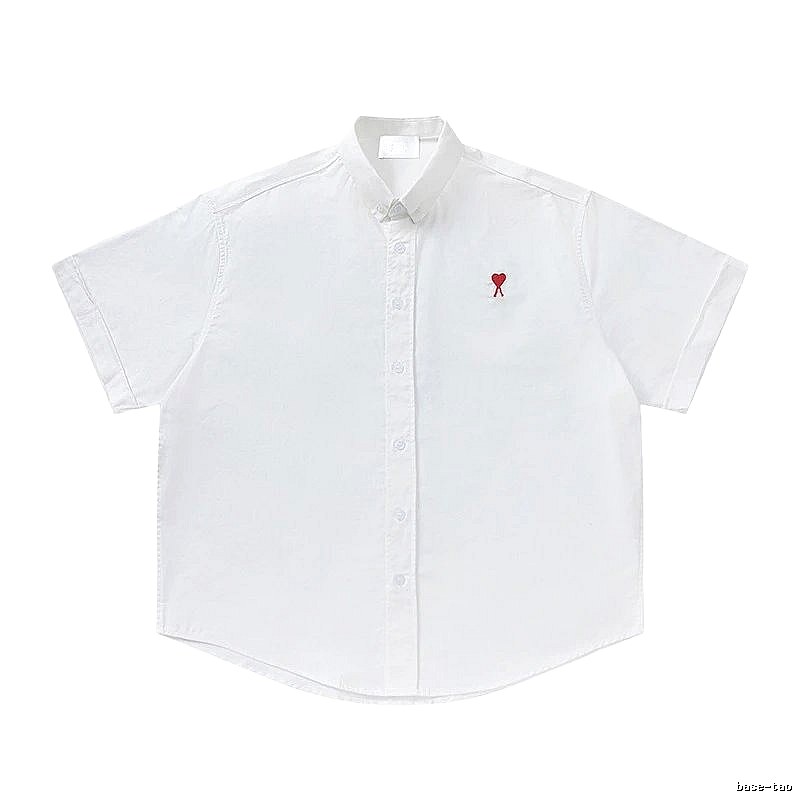 AMI Love Simple White Shirt