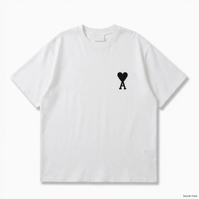 AMI Love Simple White T-shirt