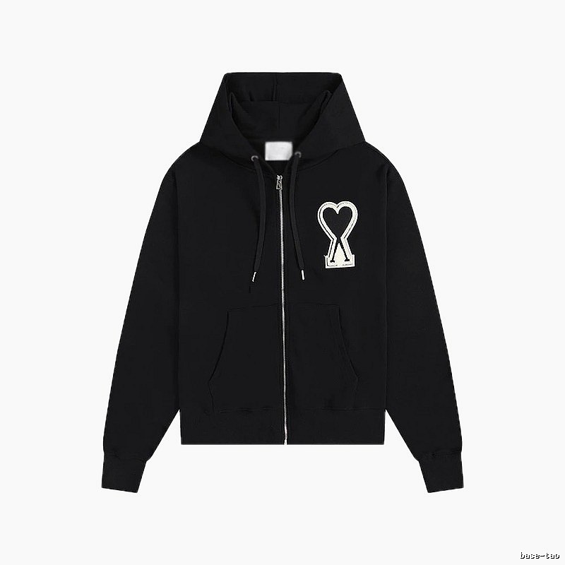 AMI Love Trendy and Cool Black Sweatshirt
