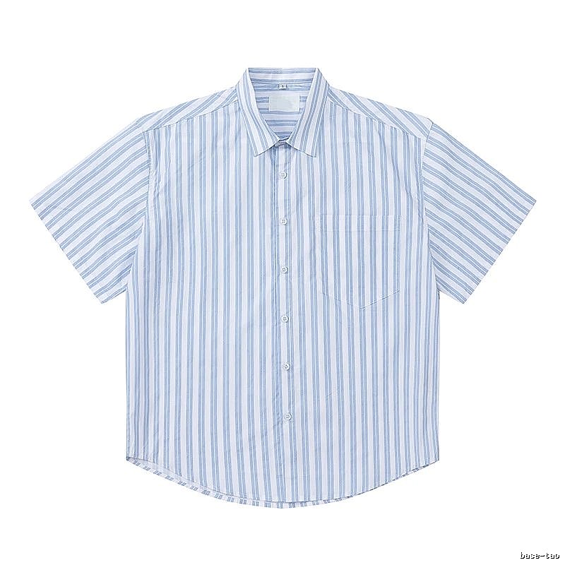 AMI Stripe Minimalist Style Shirt