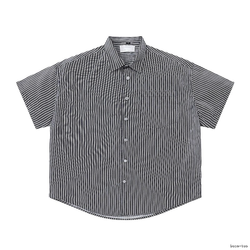 AMI striped retro-style shirt