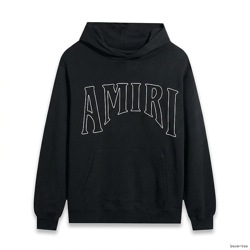 AMIRI Alphabet Style Black Sweatshirt