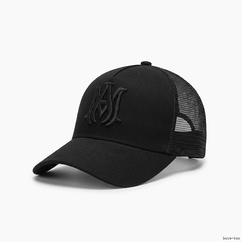 AMIRI Black Trendy Baseball Cap