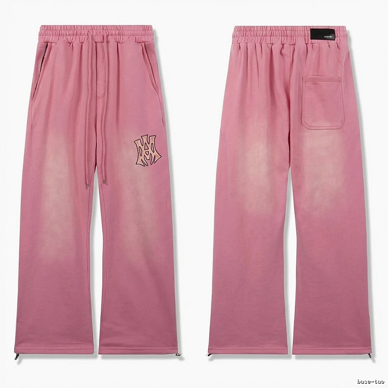 AMIRI casual style pink long trousers