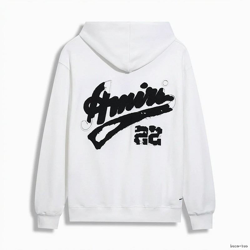 AMIRI Graffiti Style White Sweatshirt
