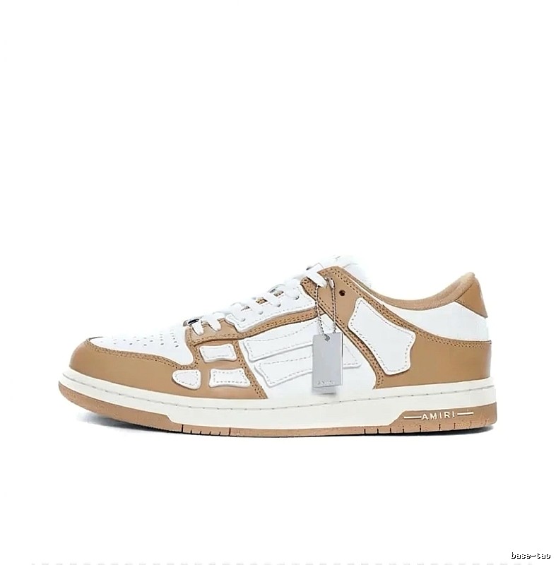AMIRI retro brown and white sneakers