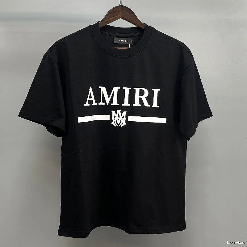 Amiri White Black Records Graphic T-Shirt Signature Detail