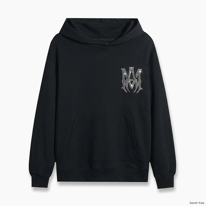 AMIRI's trendy and cool black hoodie
