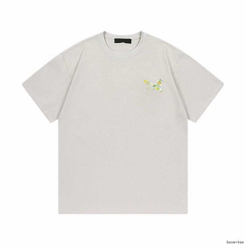Arc'teryx Casual Light Grey Floral Short-sleeve T-shirt