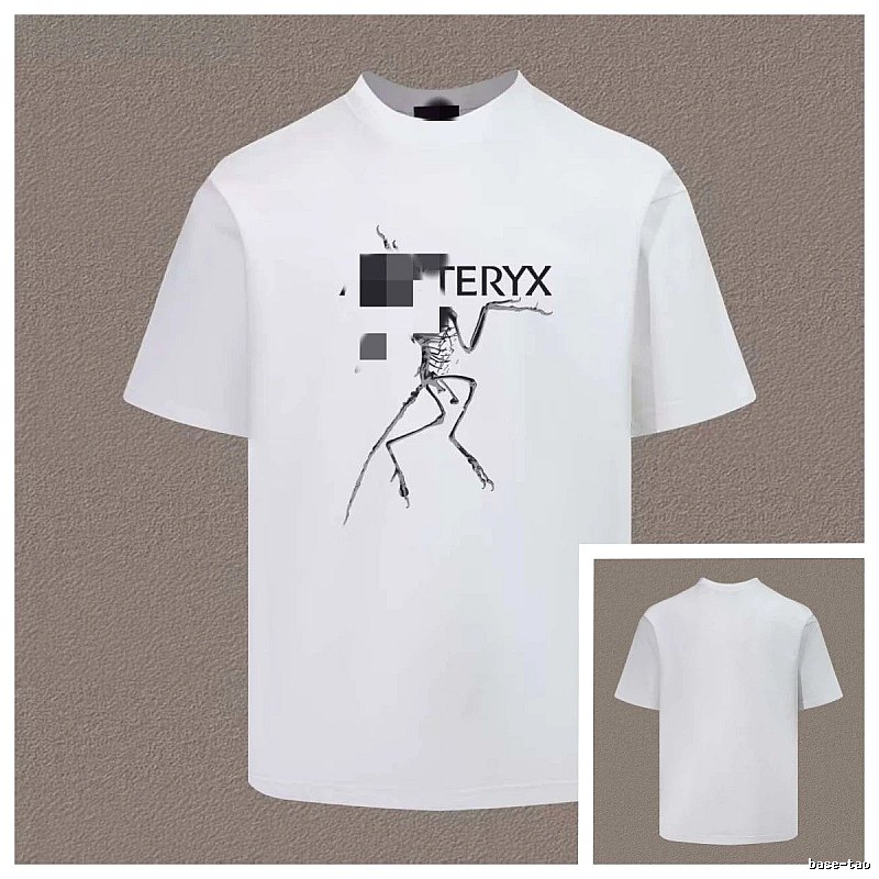 Arc'teryx Veilance Series Trendy and Cool White Short Sleeve T-Shirt