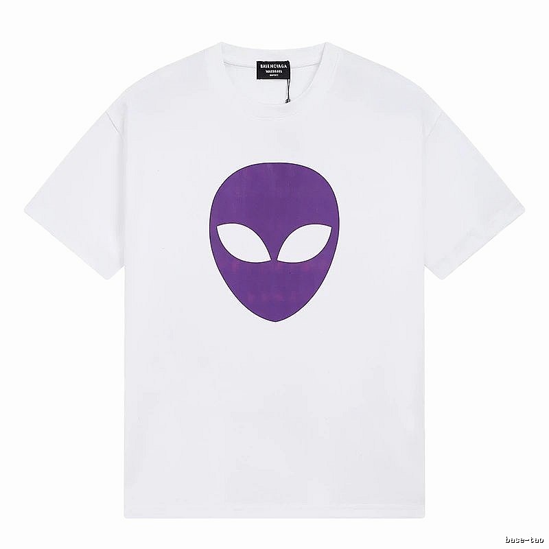Balenciaga Alien Print White T-shirt