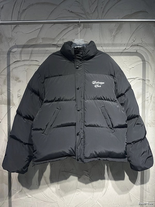 Balenciaga black down jacket