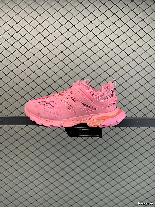 Balenciaga Chunky Runners in Bright Pink with Oversized Sole