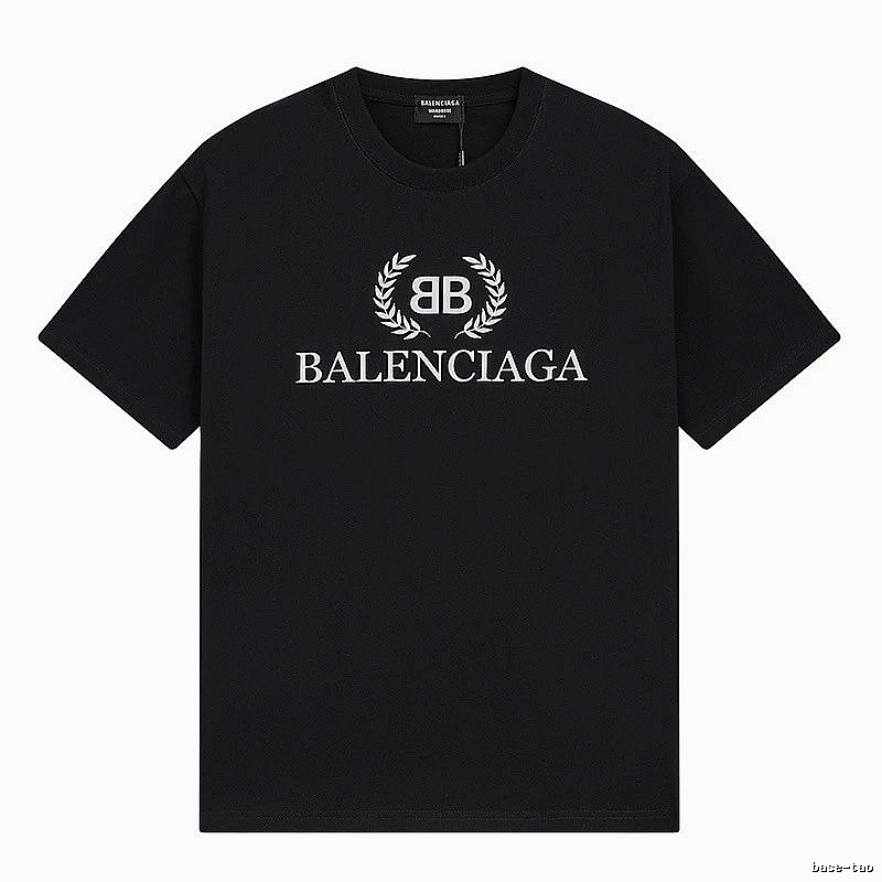 Balenciaga Classic Style Black T-shirt