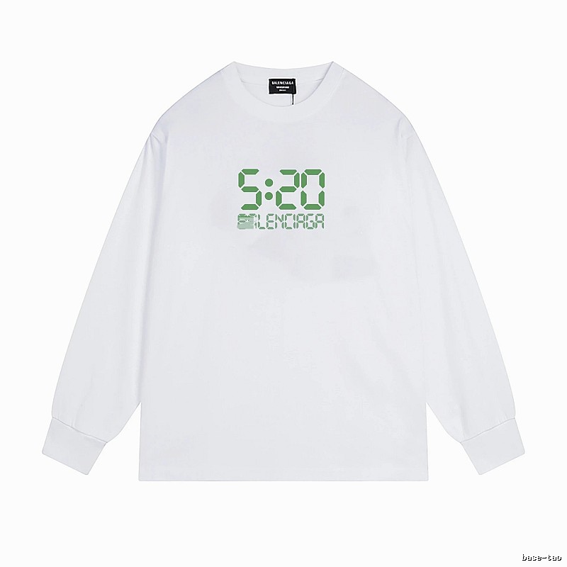 Balenciaga digital-style white T-shirt