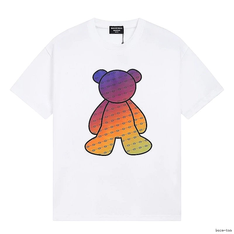 Balenciaga Gradient Bear White T-shirt