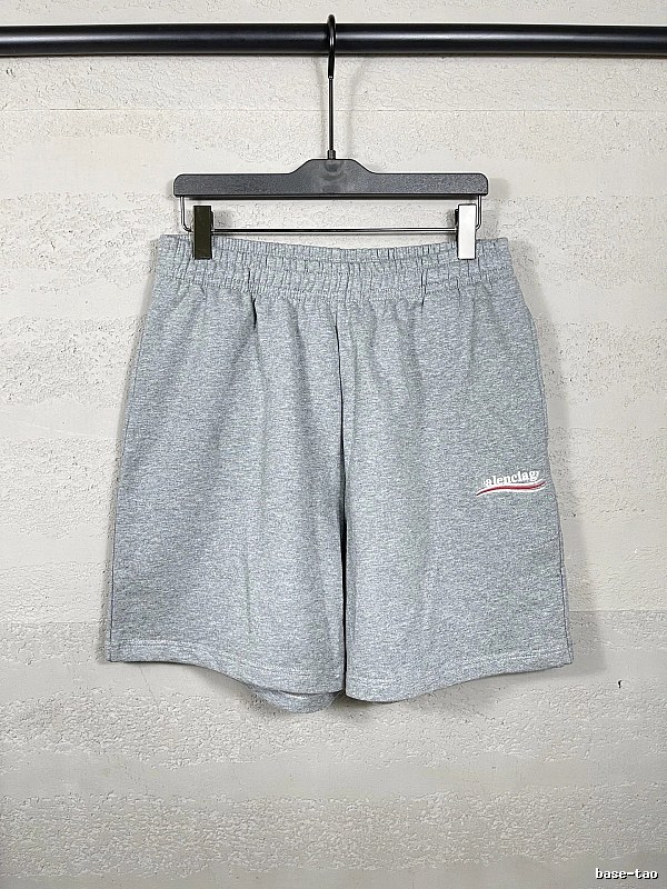 Balenciaga grey sports shorts