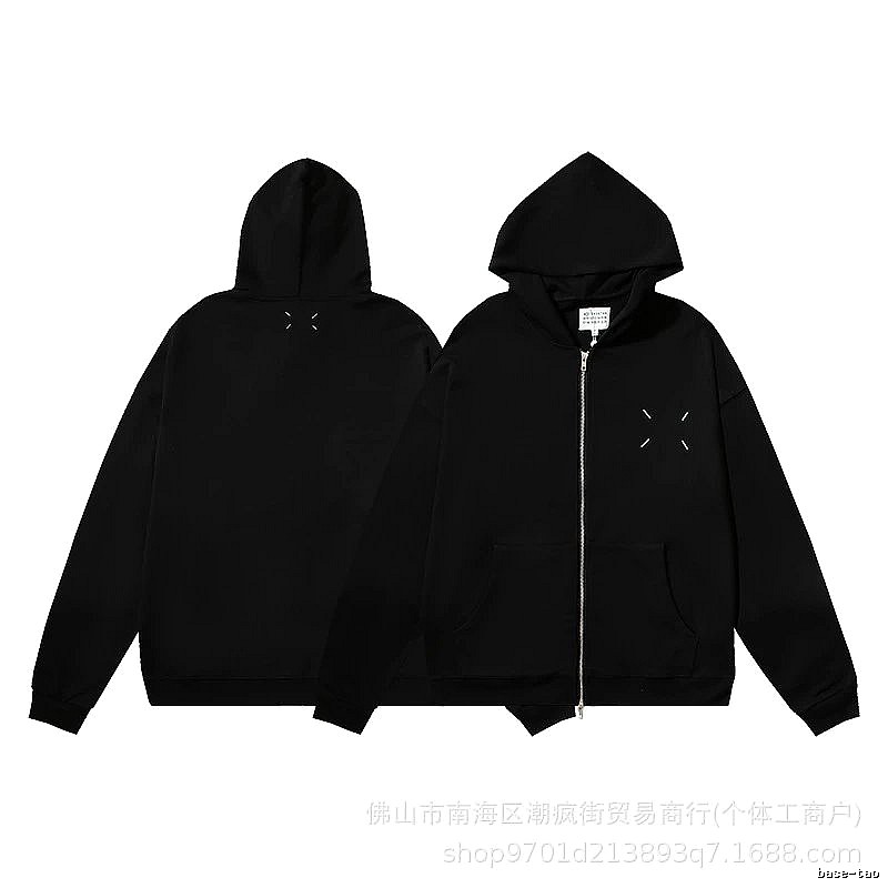 Balenciaga Logo Detail Logo hoodie Black Pullover Small with Functional Detail
