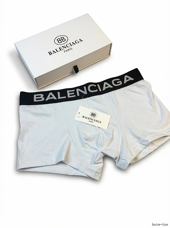 Balenciaga minimalist light blue underwear
