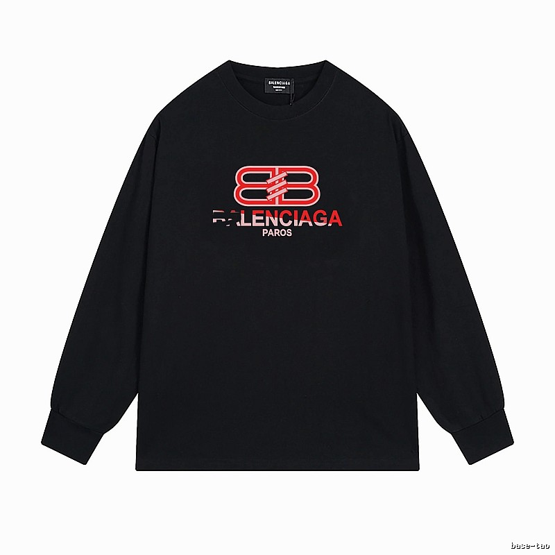 Balenciaga PAROS series black T-shirt