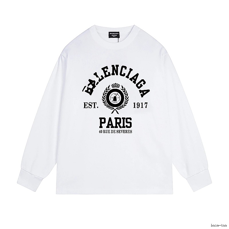 Balenciaga retro-style white T-shirt