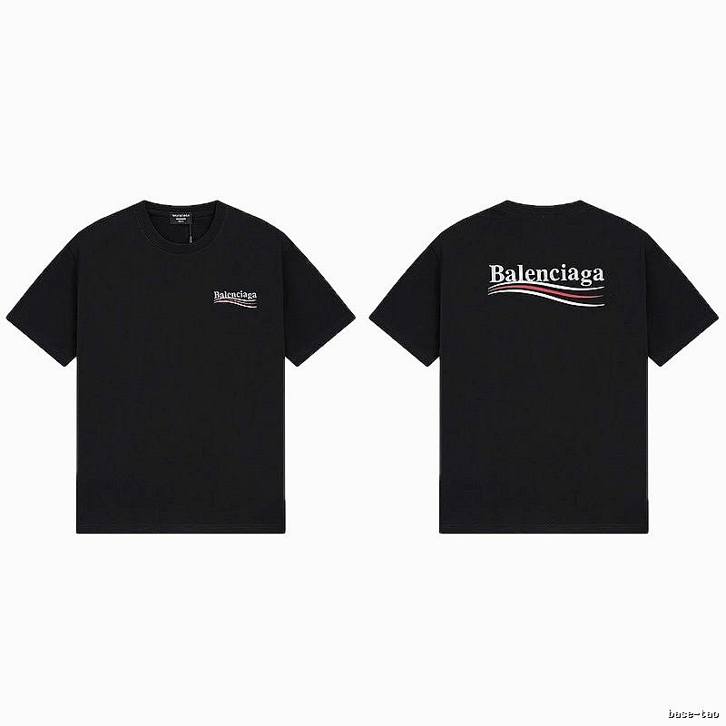 Balenciaga simple black short-sleeve