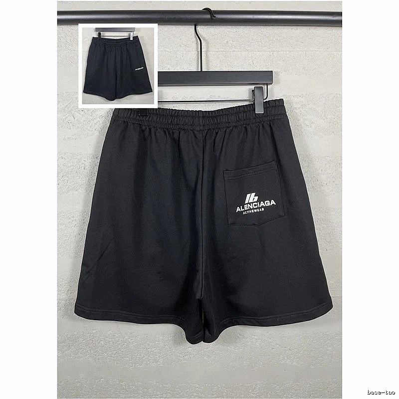 Balenciaga sporty black shorts