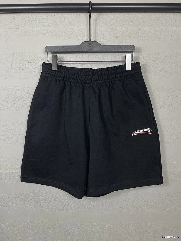 Balenciaga sporty black shorts