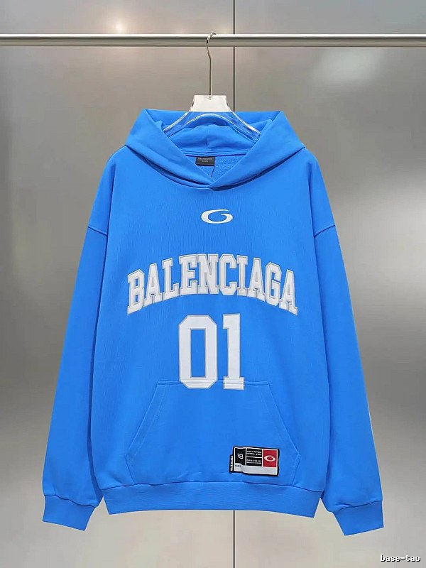 Balenciaga sporty blue sweatshirt