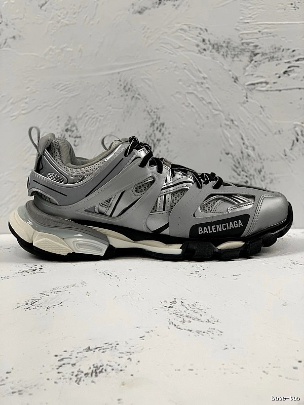 Balenciaga Track Sneaker with Gray Technical Runner Panels Detail