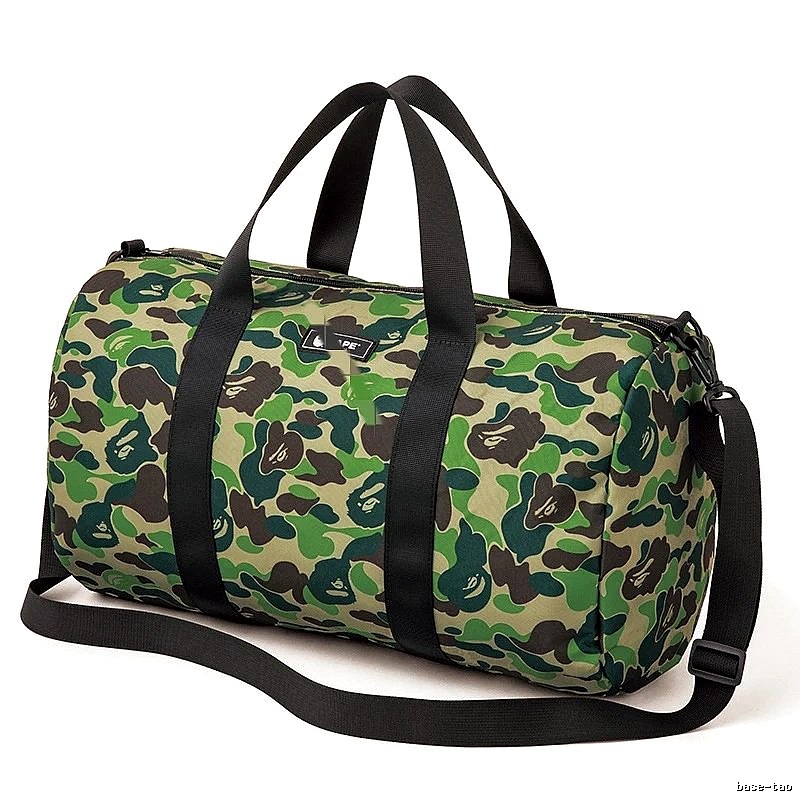 Bape camouflage style travel bag