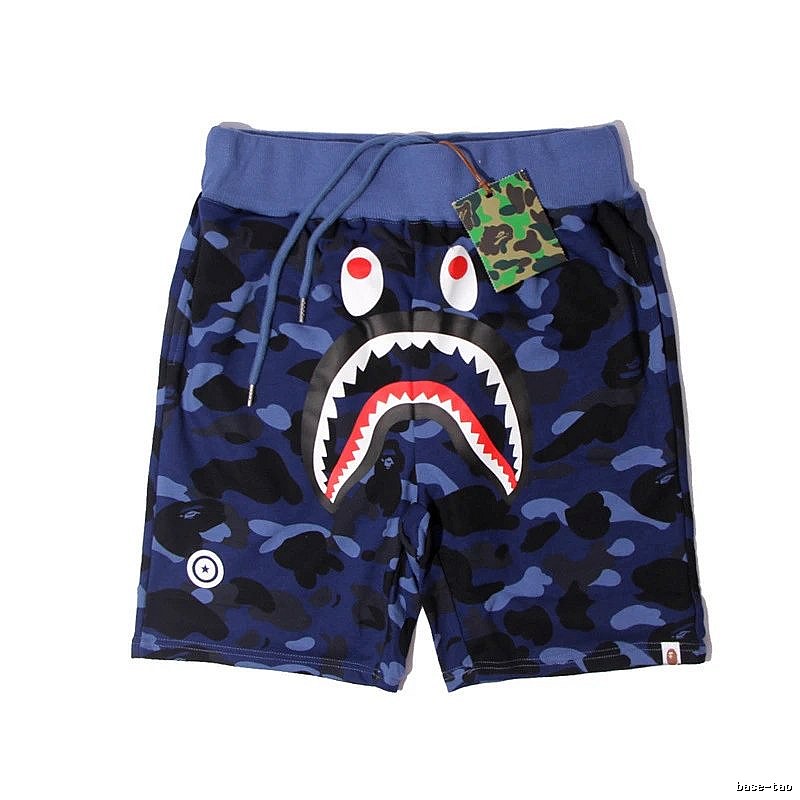 Bape Shark Camouflage Shorts