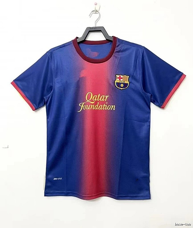 Barcelona Gift Ready Retro soccer jersey Blue Red Barcelona with Fresh Pattern