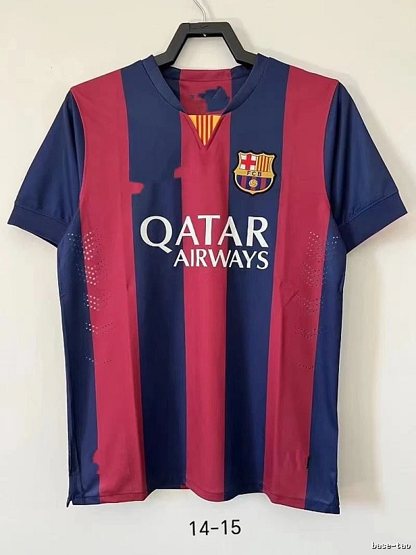 Barcelona Gift Ready Retro soccer jersey Blue Red Barcelona with Standout Detail