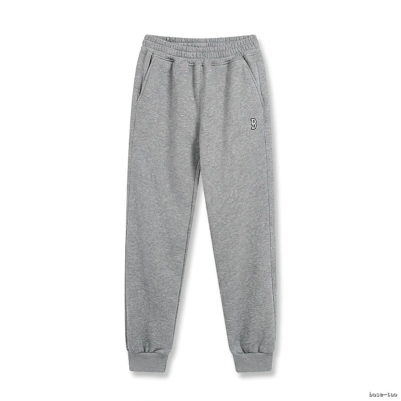 Basic style casual gray sweatpants of MLB