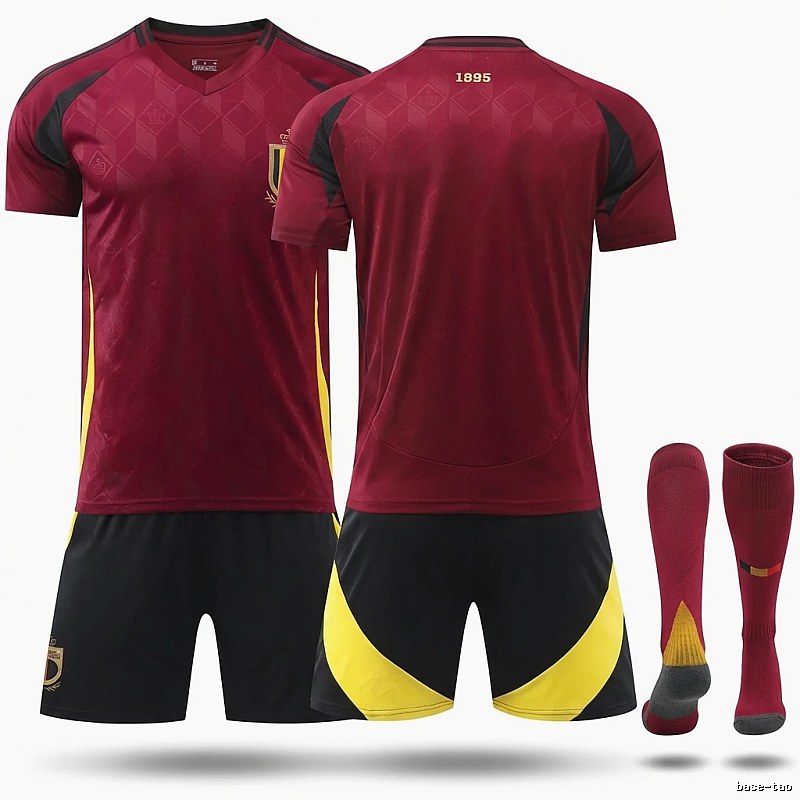 Belgian team uniform sporty burgundy