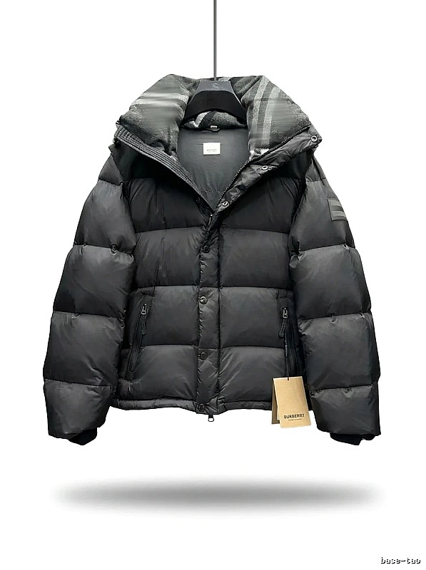 Black fashionable down jacket of Balenciaga