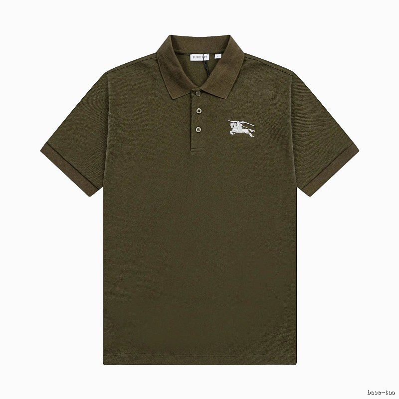 Burberry's retro-style polo shirt with the knight logo