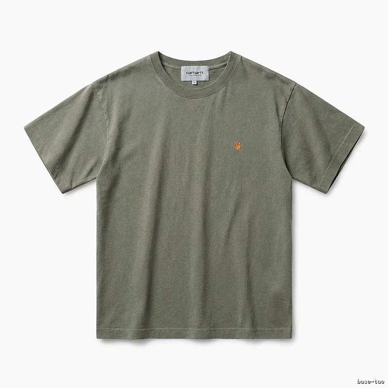 Carhartt basic retro style olive green T-shirt