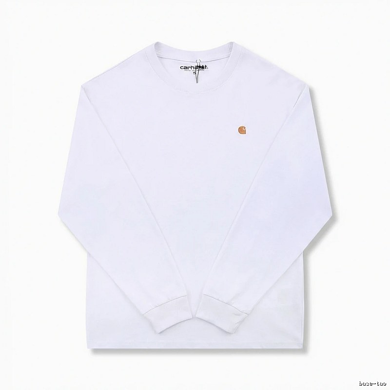 Carhartt classic simple style white sweatshirt