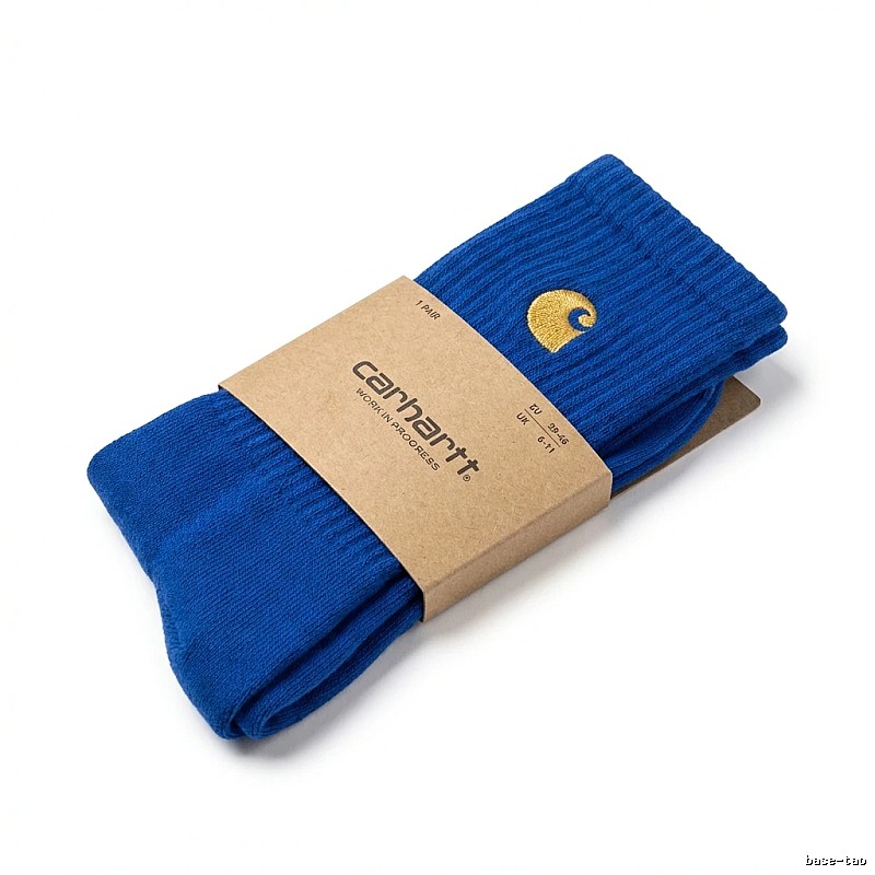 Carhartt classic trendy brand blue socks
