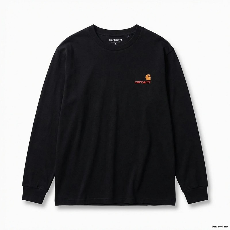 Carhartt simple style black sweatshirt