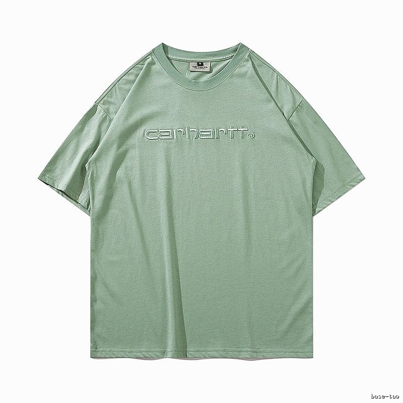 Carhartt Travel Logo T-shirt Light Blue Subtle with Modern Look